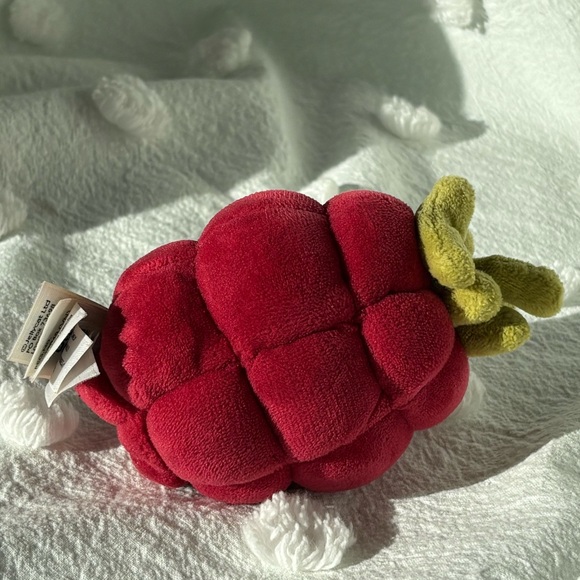 Jellycat Fabulous Fruit Raspberry | Retired Jellycat - Picture 3 of 6